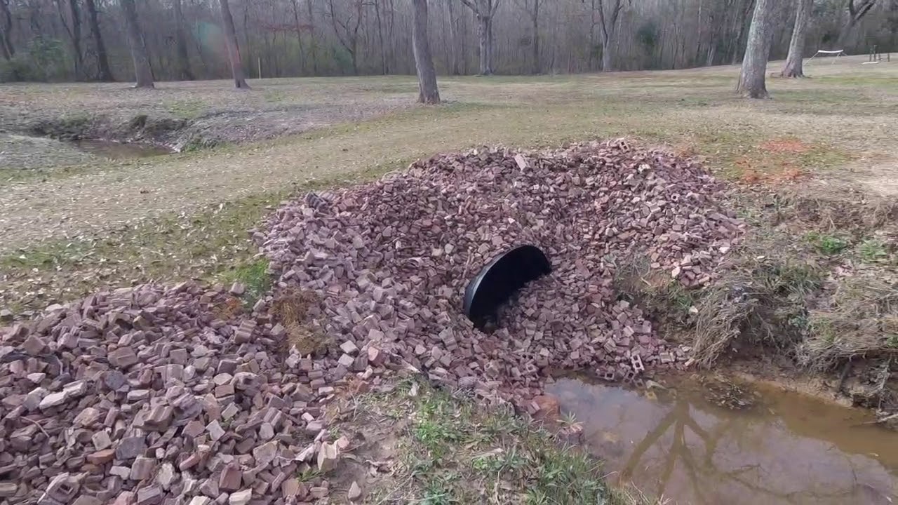 Creek Culvert Erosion Fixed!