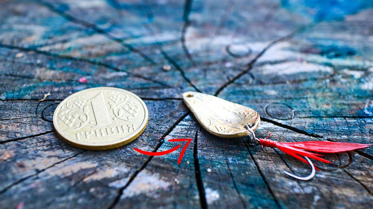 DIY spoon from a coin
