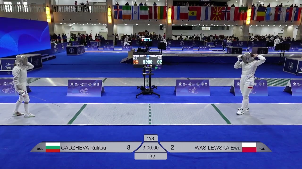2026 353 T32 10 F S Individual Tbilisi GEO Green WASILEWSKA POL vs GADZHEVA BUL