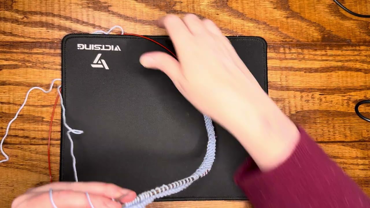 Kelley’s Sweater: #3, Yoke repeat rows 1 and 2 twice 