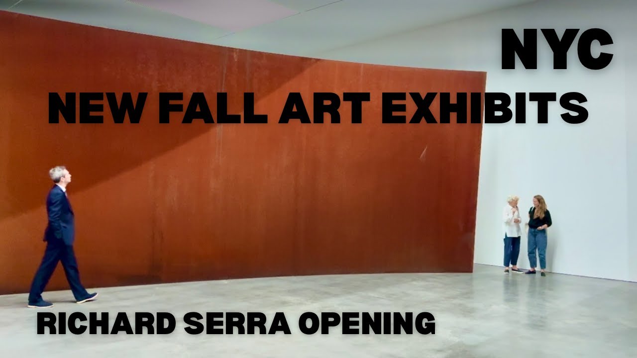 NYC Fall Exhibits: Gallery Openings | Richard Serra | Meatpacking District Public Art Walkthrough