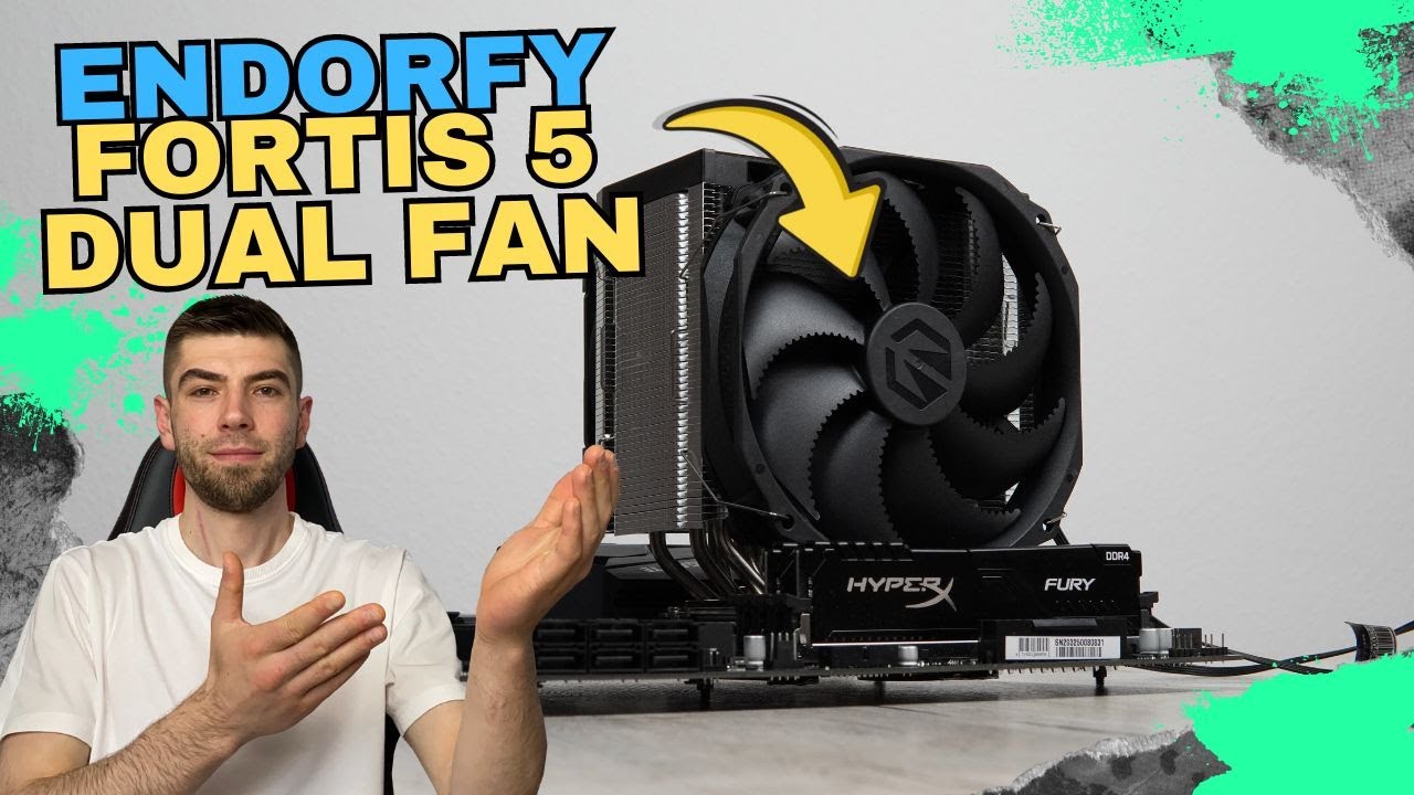 Endorfy Fortis 5 Dual Fan - Montaż🔥️Najlepsze chłodzenie do 200zł? Recenzja Unboxing | 