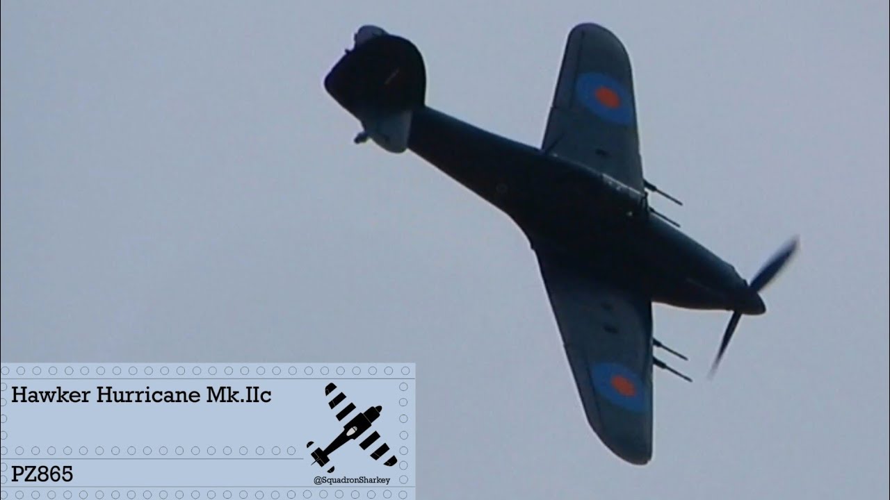 The Last Hawker Hurricane Ever Built! PZ865 of the RAF BBMF | 4K | RAF Syerston Air Show 2025