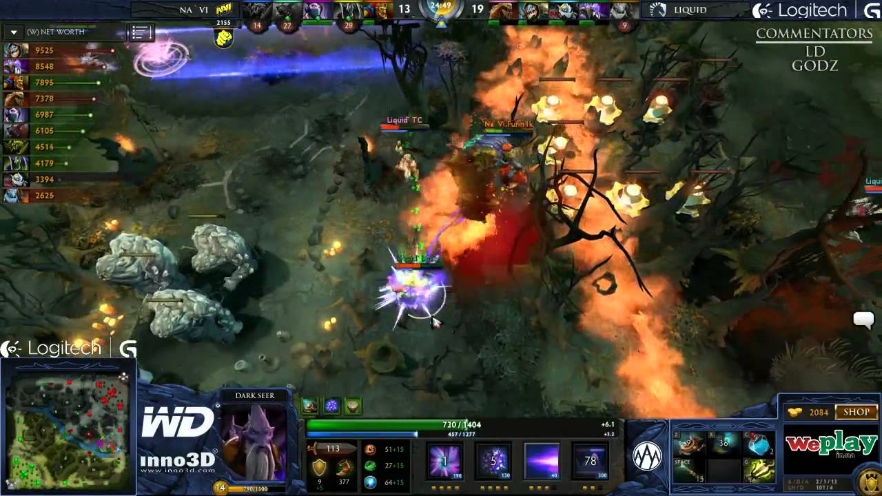Na`Vi vs Liquid - Game 2 (WePlay.TV - Playoffs) [EPIC] [WOW]