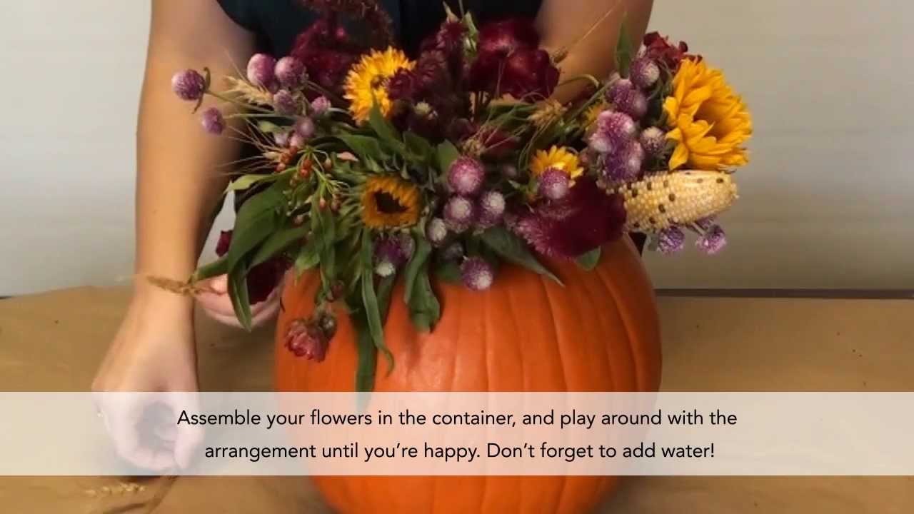 DIY DIARIES - Pumpkin Vase Decor