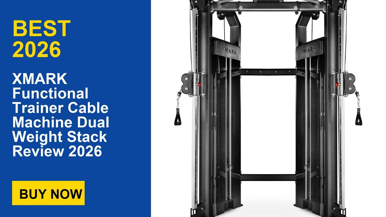 XMARK Functional Trainer Cable Machine Dual Weight Stack Review 2026