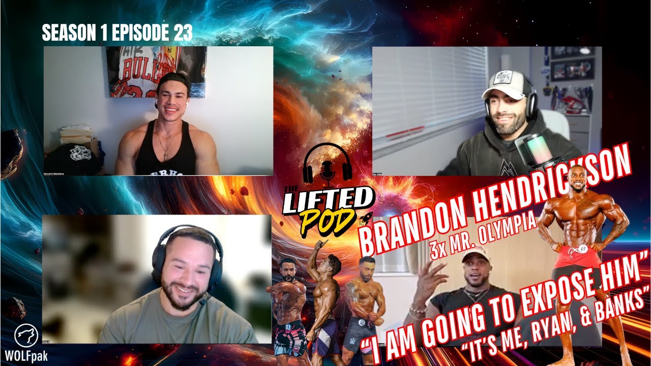 #23 3x MR. OLYMPIA BRANDON HENDRICKSON | WINNING CHINA PRO AT 89% | HART DRAMA | OPENING VEGAS GYM