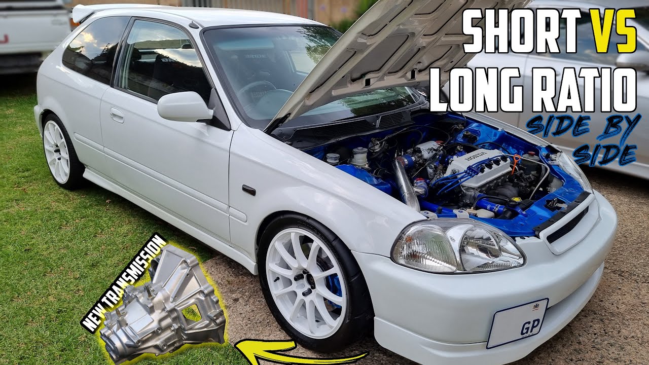 Turbo Civic получает новую трансмиссию — короткие и длинные передаточные числа — как поменять кор...