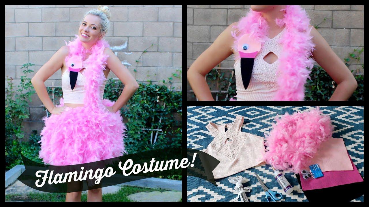 DIY Flamingo Costume! Style By Dani