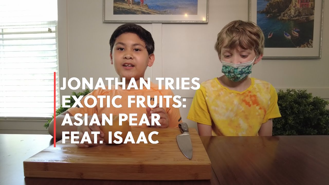 Jonathan Tries Exotic Fruits: Asian Pear