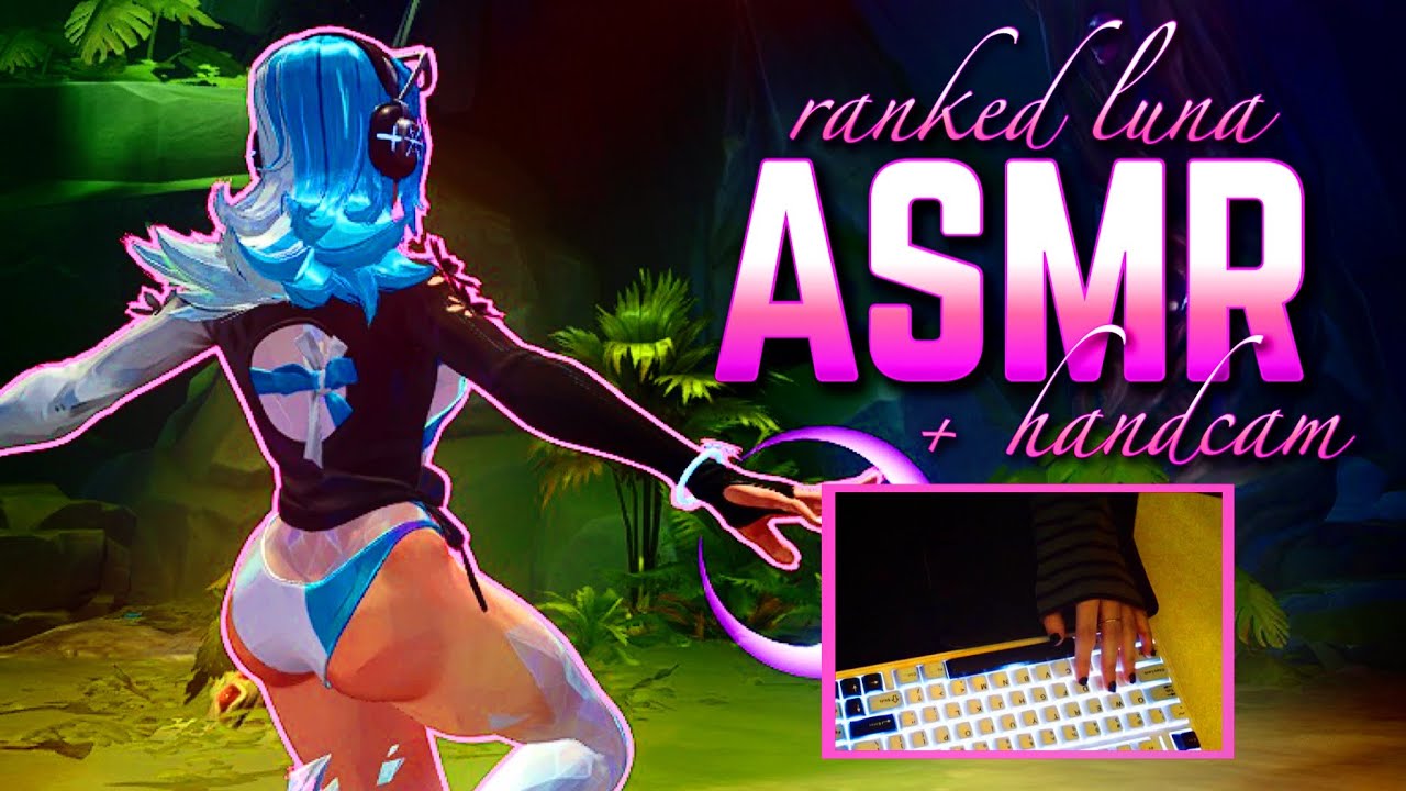 ♡ summer luna skin & ranked asmr ⭒ + handcam! ⋆˙⟡ marvel rivals asmr 🌴 ୨୧˚