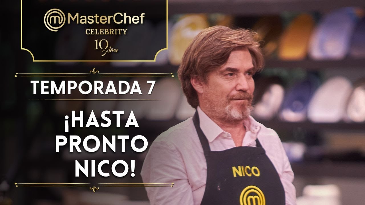 Nicolás Montero es el más reciente eliminado de MasterChef | TEMP. 07 | MASTERCHEF CELEBRITY CO