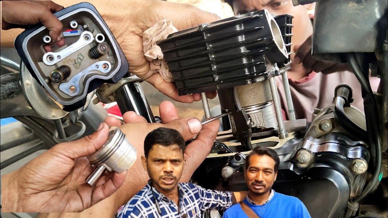 Honda shine bike me 40000 km  chalne ka bad engine me kya kya problem hota hai dekhiae