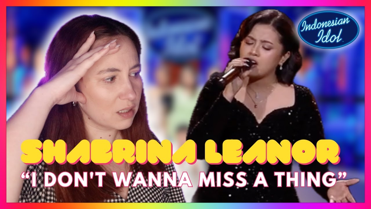 Шабрина «I Don't Wanna Miss A Thing» | Indonesian Idol 2025 Spektakler Show 4 | Мирейя Эстефано