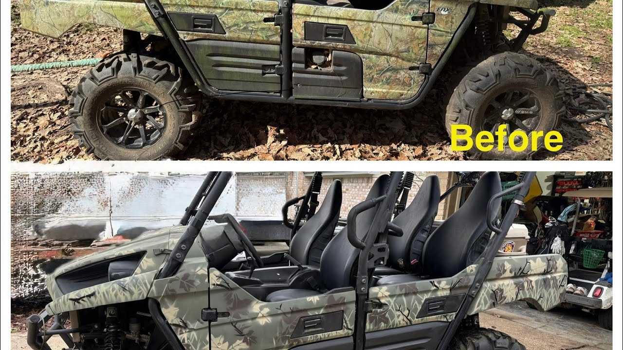 2014 Kawasaki Teryx 4 Restoration and repainting
