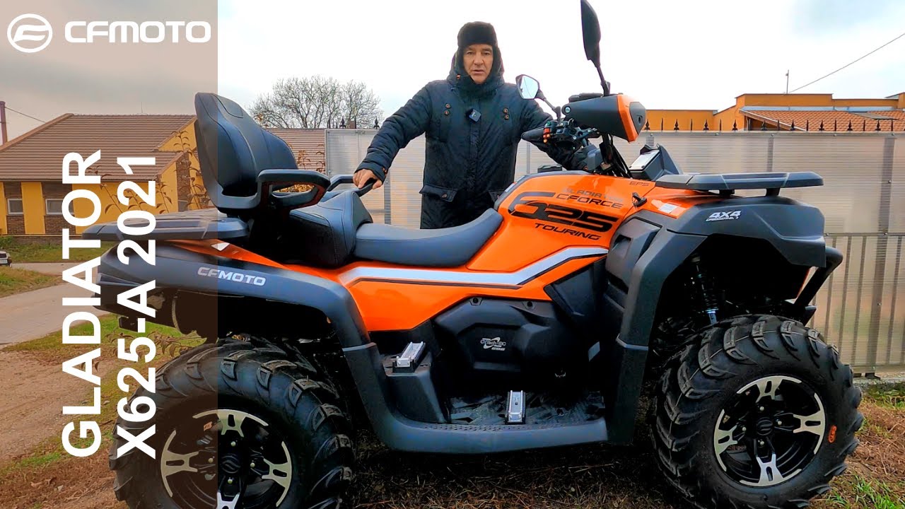 CFMOTO Gladiator X625 / X625-A 2021 je najmodernejší jednovalec na trhu štvorkoliek vo svojej triede