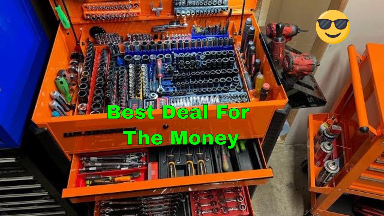 Экскурсия по тележке Harbor Freight US General Master Tech и обновление организации! #организация