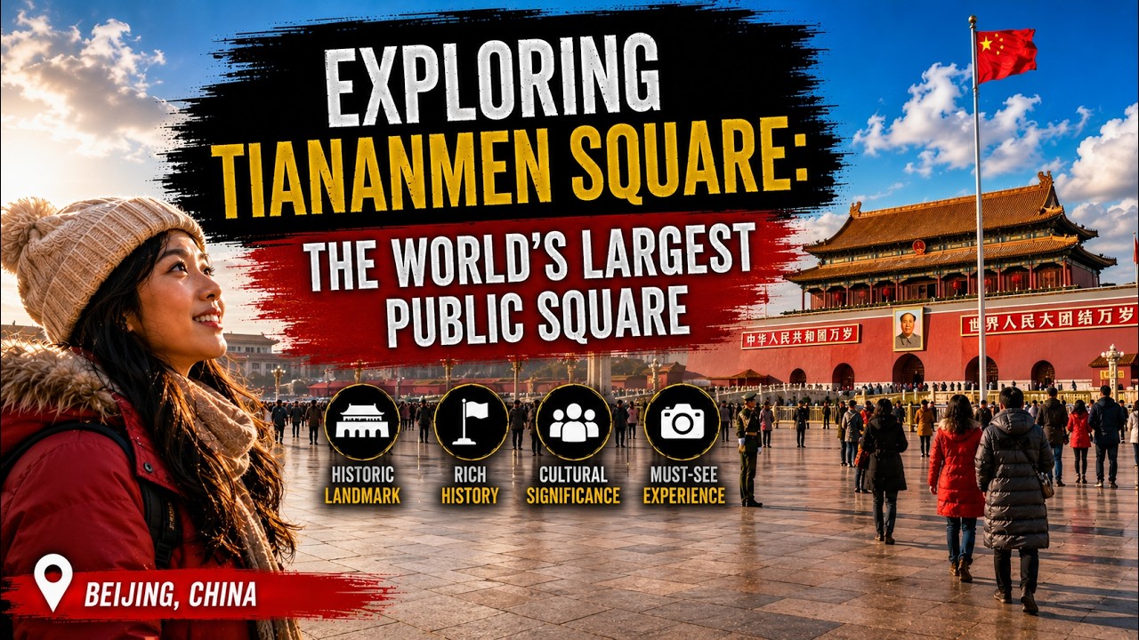 Exploring Tiananmen Square: The World's Largest Public Square