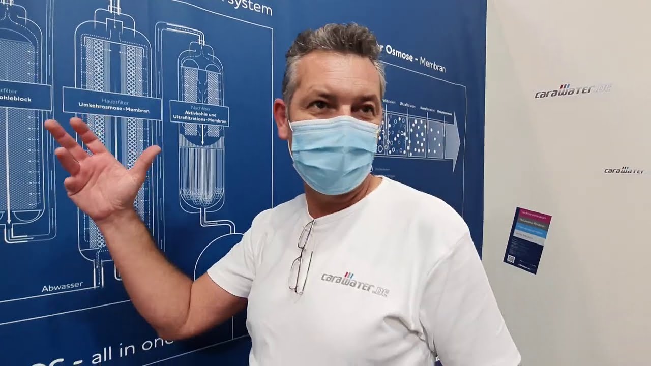 Recycling dirty water in an RV to make it drinkable