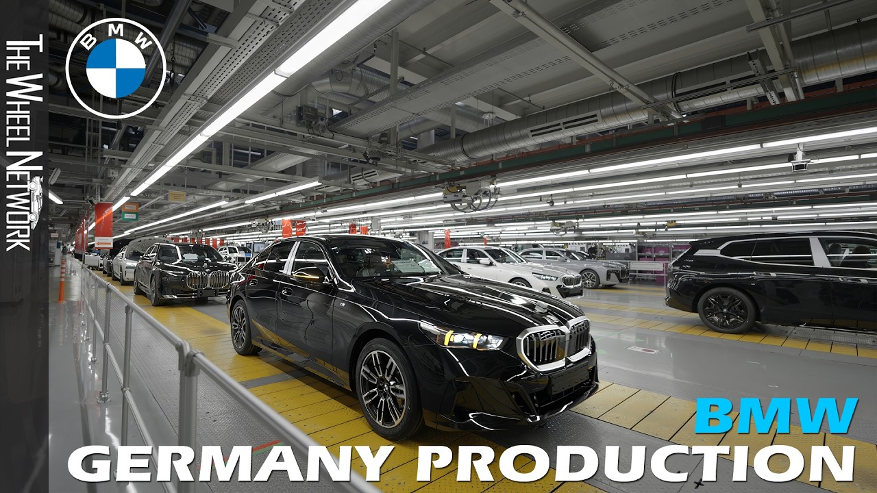BMW Automated Driving In-Plant Dingolfing and Leipzig – BMW Production in Germany [4K]