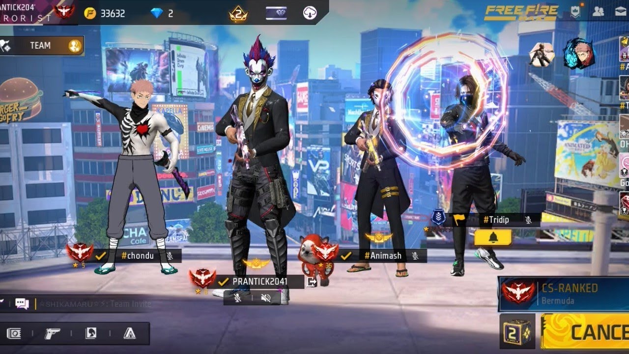 Free fire game play CS rank push up garenafreefire headshot and #freefire #viralvideos