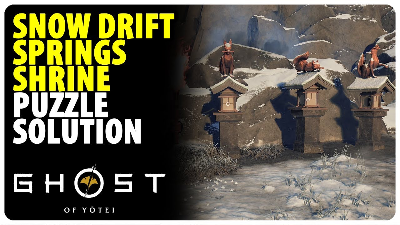 How to Solve Snow Drift Springs Shrine Puzzle - The Path of the Kusarigama | Ghost of Yotei