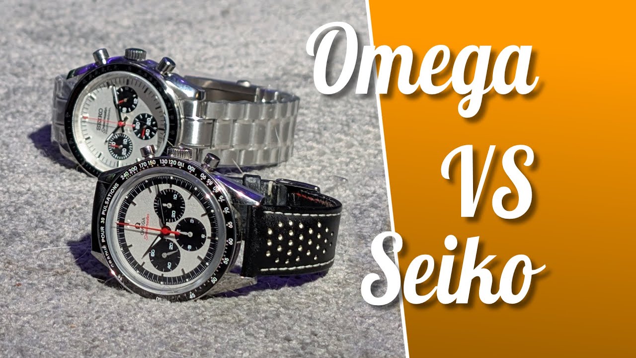 Omega Speedmaster vs Seiko Speedmaster
