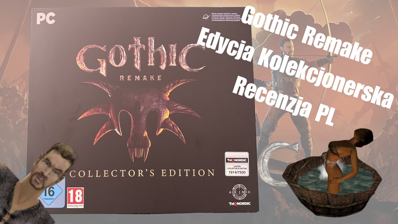 Gothic 1 Remake Edycja Kolekcjonerska PC - recenzja PL