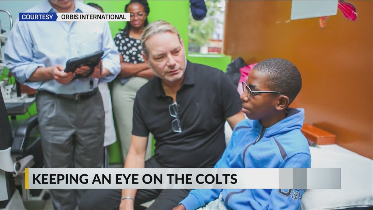 Colts head eye doctor discusses helping patients abroad