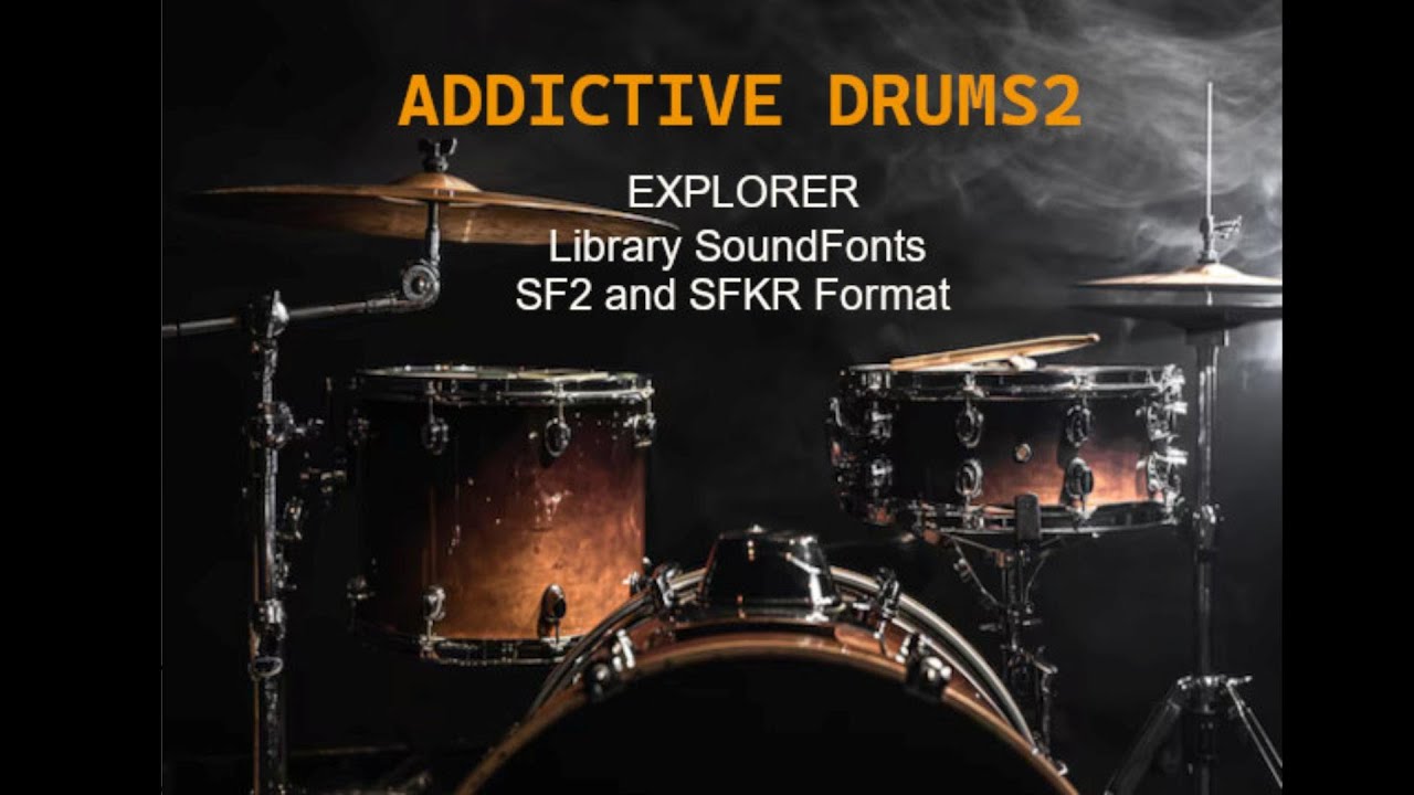 AD2 Explorer Drums Library by GoldMidiSf2.com