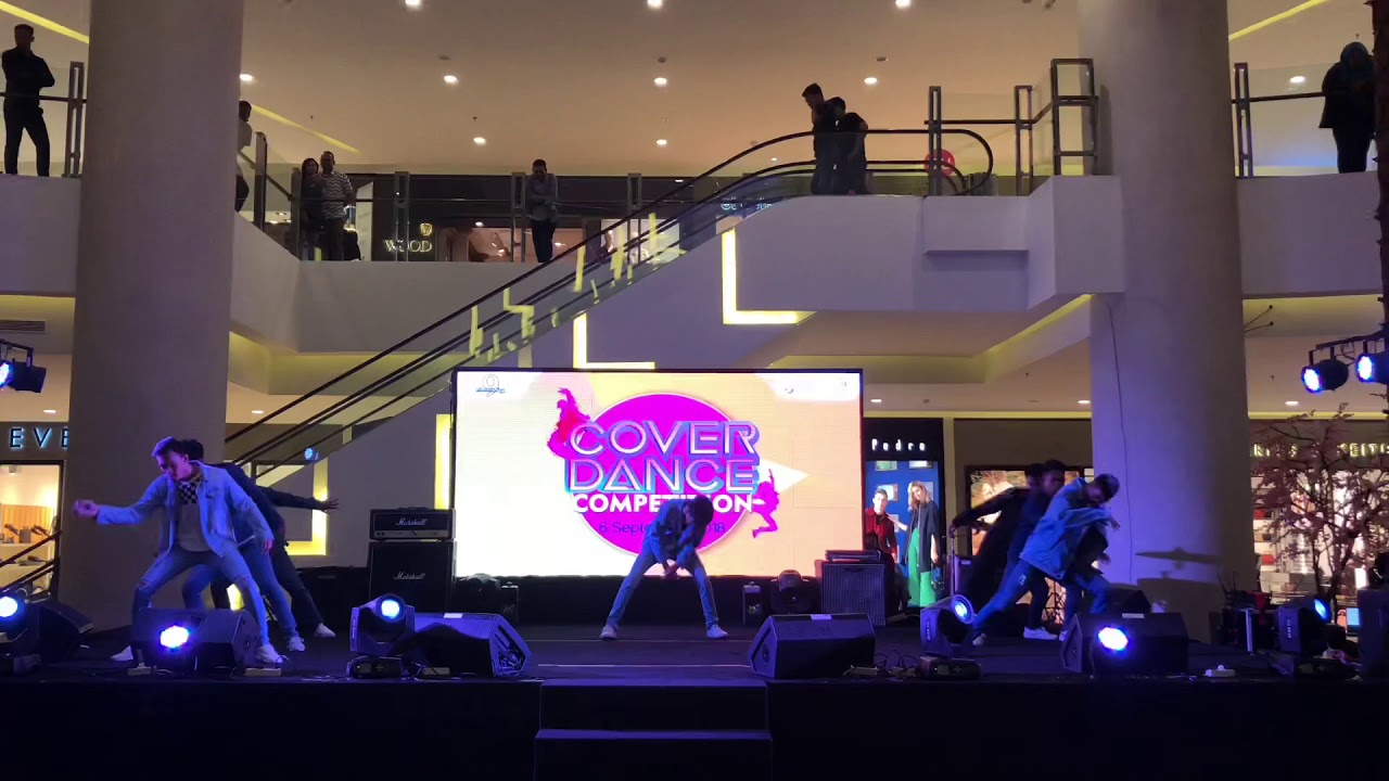 BTS - FAKE LOVE+IDOL Cover by BasesquaD At Atrium Pentacity Balikpapan