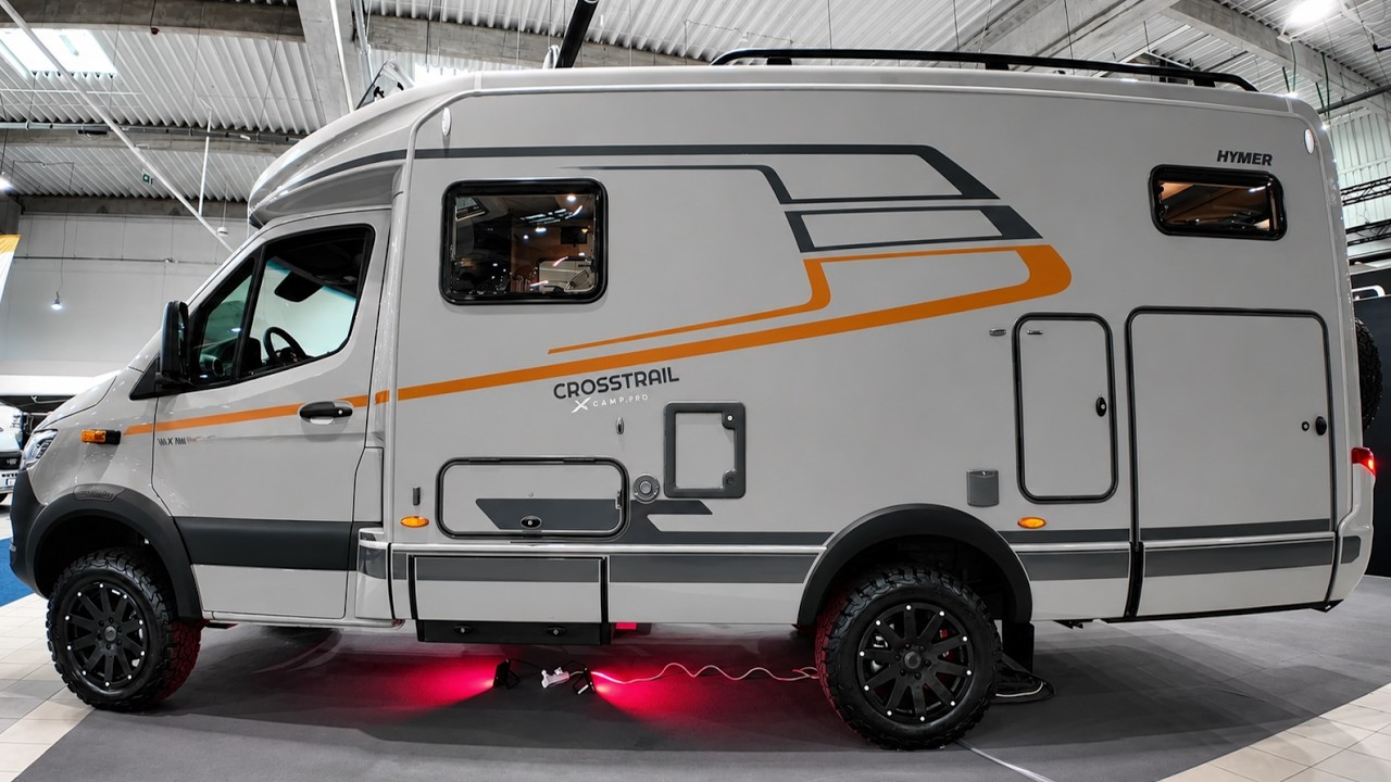 One of the BEST Off-Grid 4x4 Motorhomes of 2026? | HYMER ML-T 580 CrossTrail