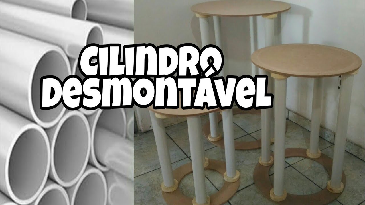 Cilindro Desmontável(Decoração de festa)