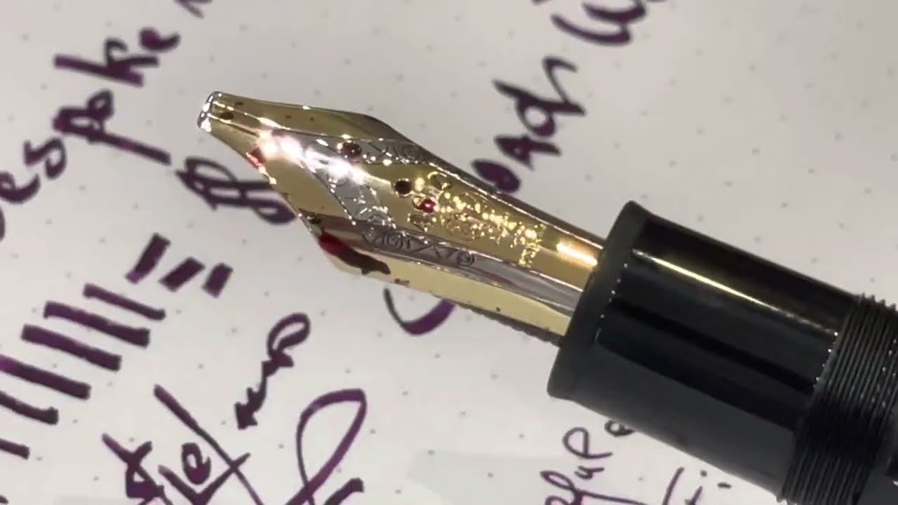 Montblanc Meisterstück 149 with special bespoke Signature nib