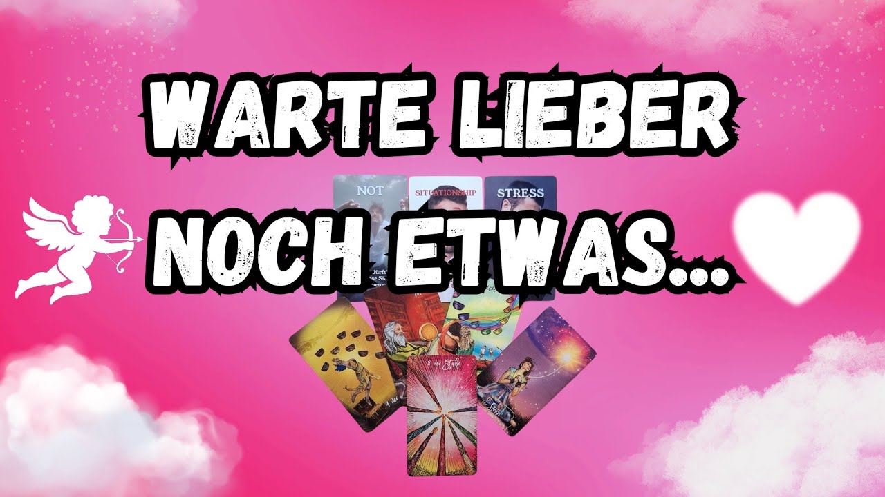 KOMISCH, KOMISCH... 🤔 WAS UNTERNIMMT ER IN DEINE RICHTUNG? 💕🌹🔮