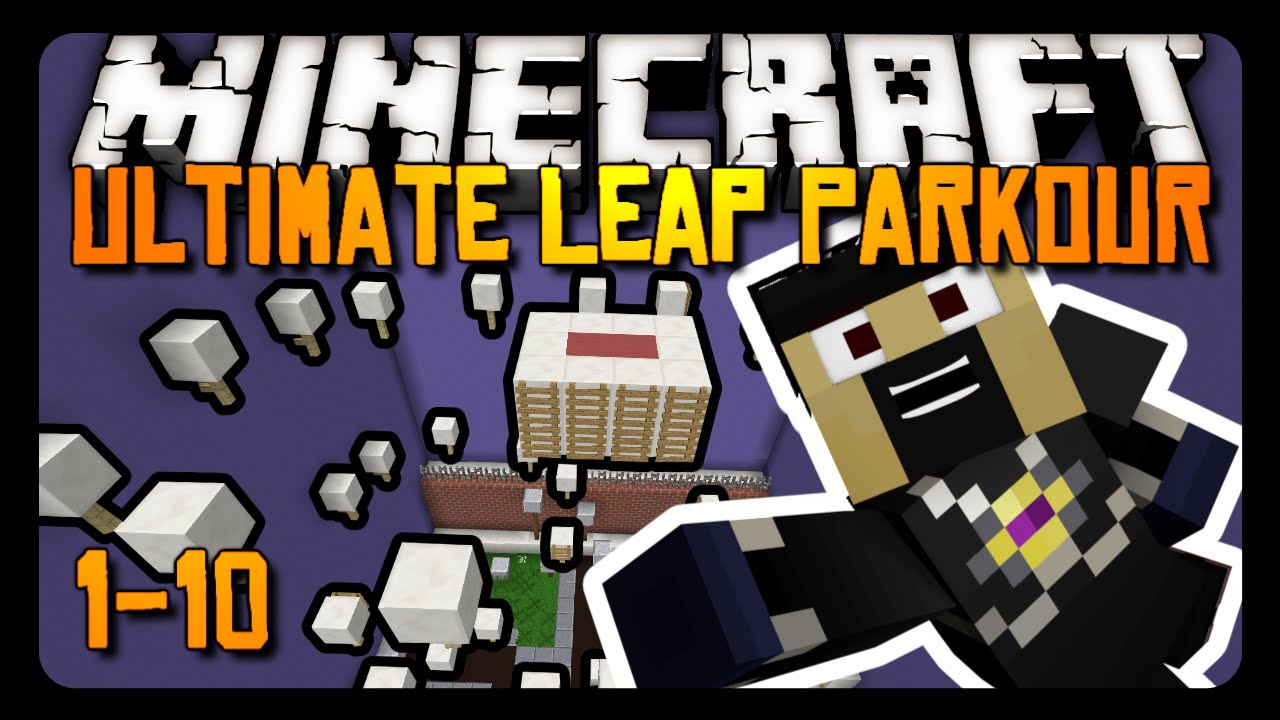Minecraft: ULTIMATE LEAP PARKOUR! - Level  1-10