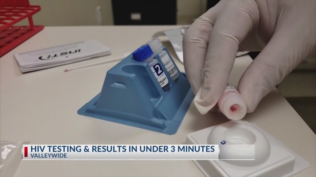 HIV Testing and Results in Under 3 Minutes