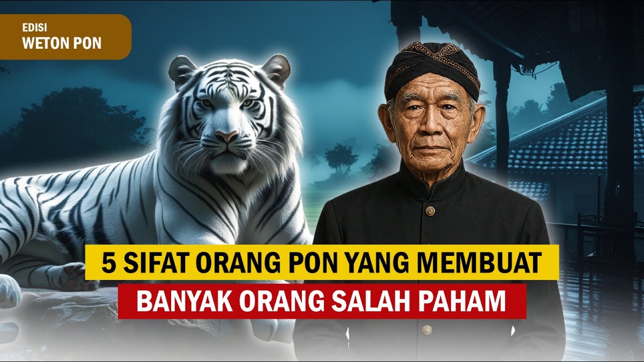 YANG KELIMA SERING MENJADI SEBAB MASALAH DALAM DIRI ORANG PON | SEPUTAR WETON