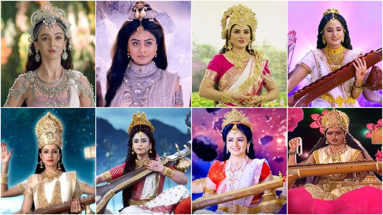 TV Actresses Who Played Goddess Saraswati In Mythological Serials | Radhakrishn | Vighnaharta Ganesh