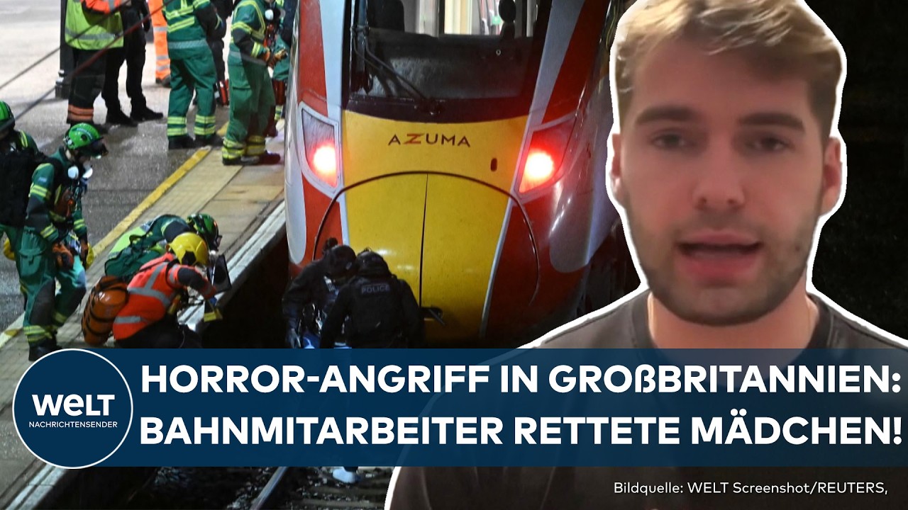 GRO&szlig;BRITANNIEN: Messerangriff im Zug in Huntingdon - mehrere Verletzte! Polizei fasst T&auml;ter