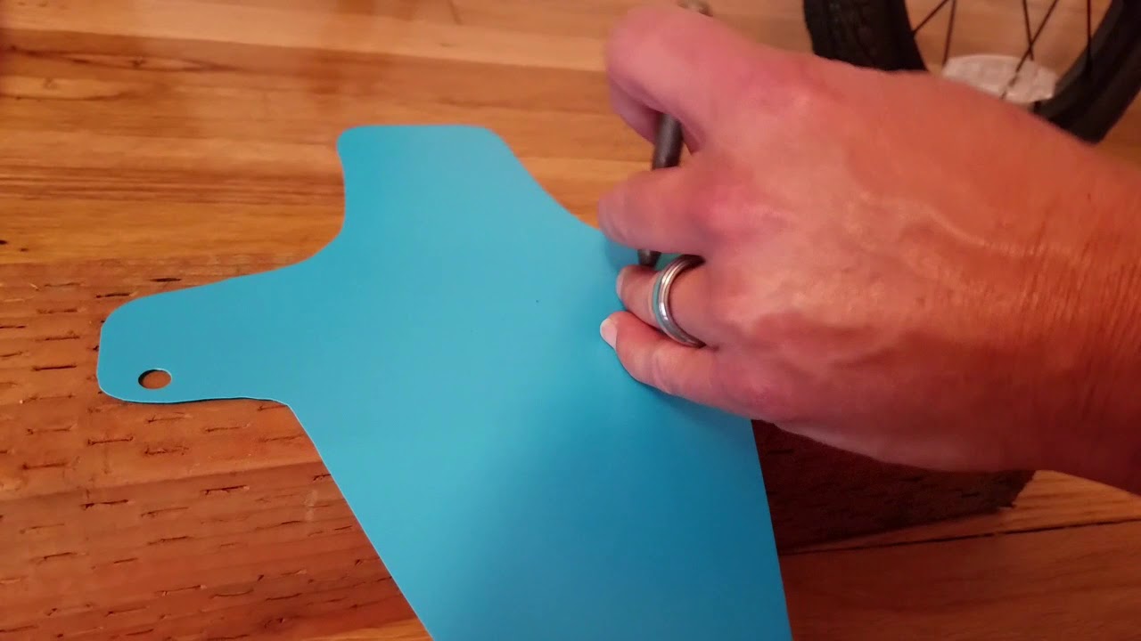 DIY fenders for kid's bike $5