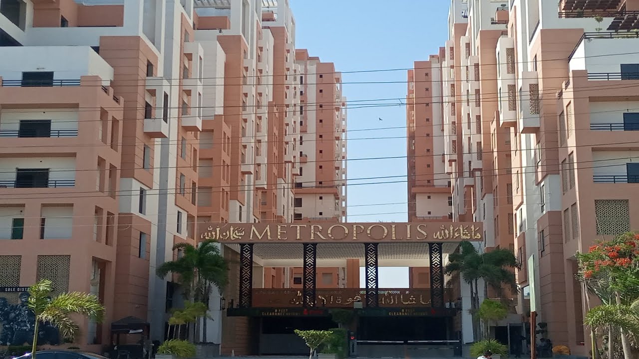 Metropolis Apartment Scheme 33, Near Karachi Airport