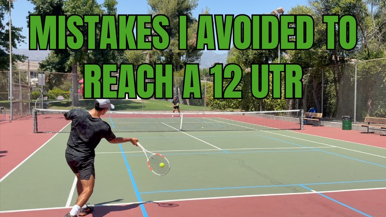 RAPIDLY Improve Your UTR (Avoid These 5 Beginner Mistakes)