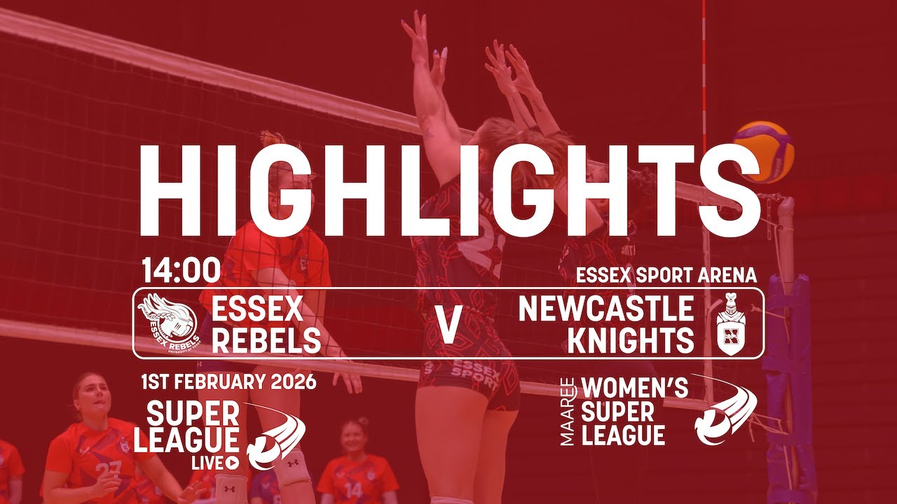Super League Live Highlights | Essex Rebels v Newcastle Knights | MAAREE  Woen's Super League