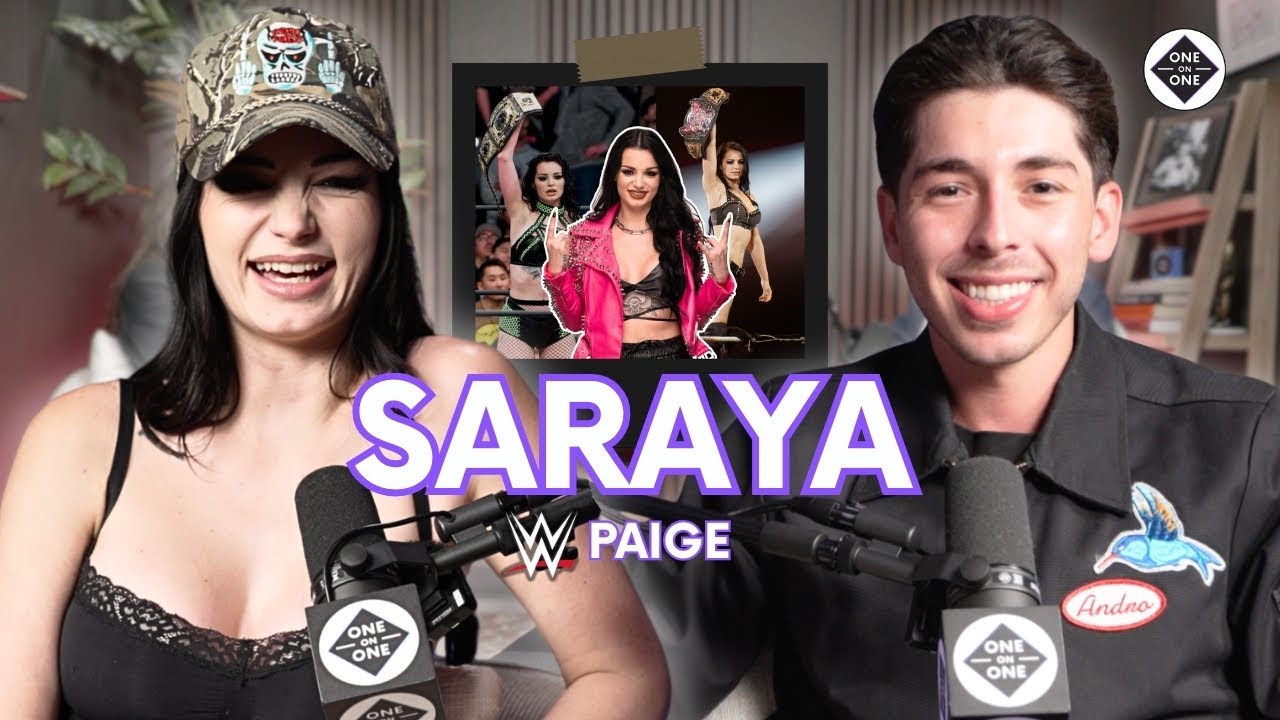 Saraya (Paige) Opens Up About WWE, AEW, & Reinvention | One-on-One with Andro Mammo