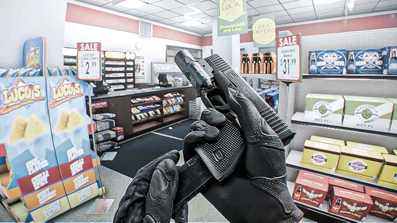 Convenience Store Robbery - Pistol Only Challenge - Ready or Not