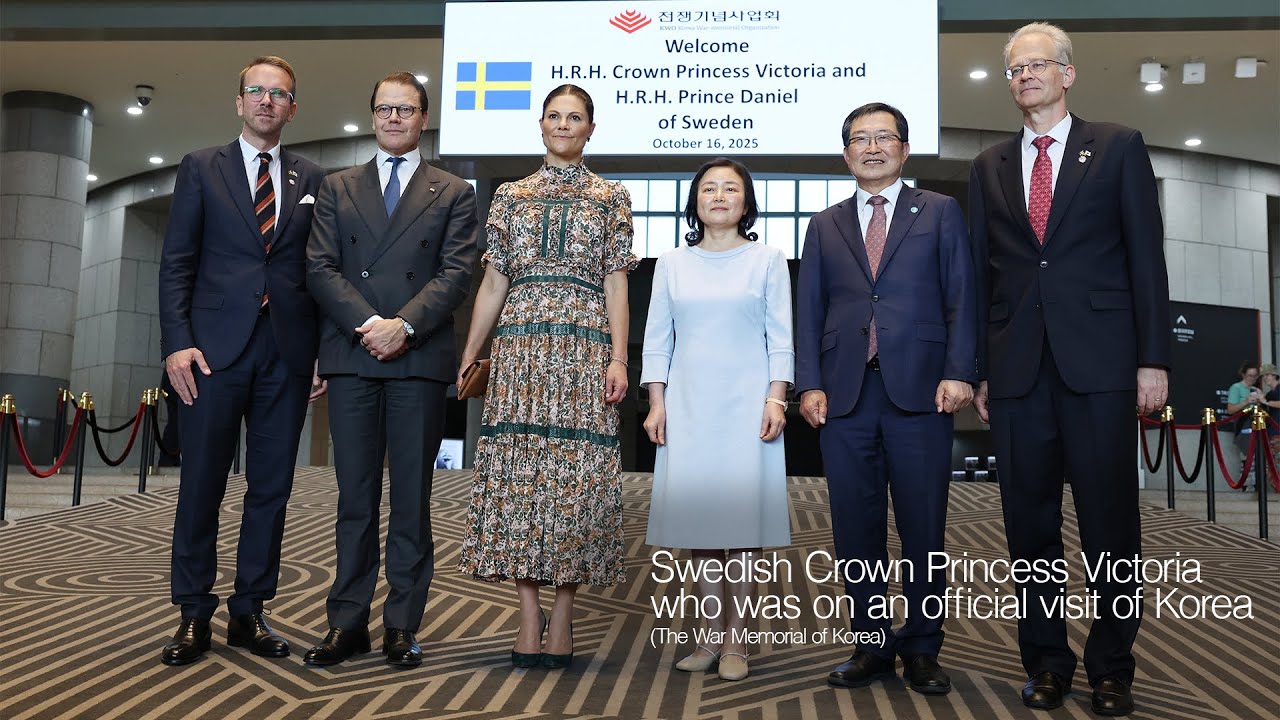 Swedish Crown Princess Victoria who was on an official visit of Korea I Exploring Korea!