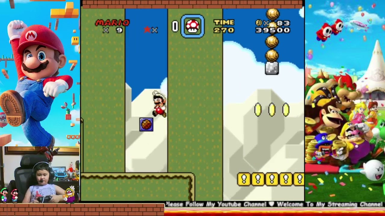 Super Mario Allstars + Super Mario World