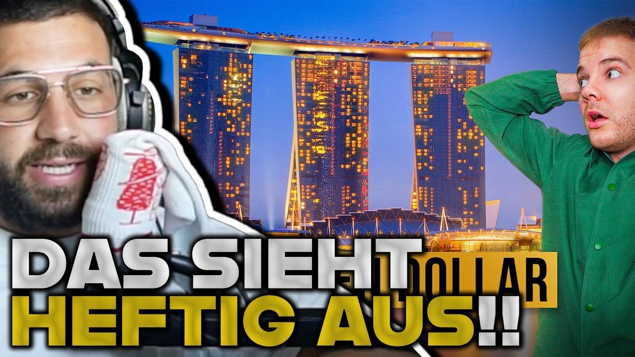 KRASSES HOTEL aber SCAM?! 😬😳 Mert reagiert auf Singapur‘s Luxus Hotel || MertAbiReacts