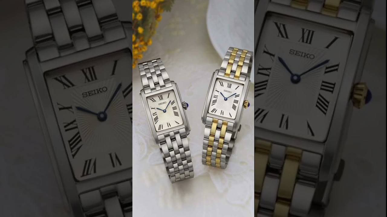 Affordable Alternative to the Cartier Tank ⌚ | Seiko Tank (Refs. SUP880, SWR053 & More)